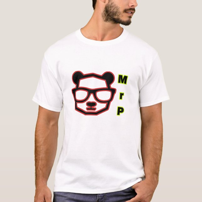 Camiseta Sr Panda Arte Estética Panda (Frente)