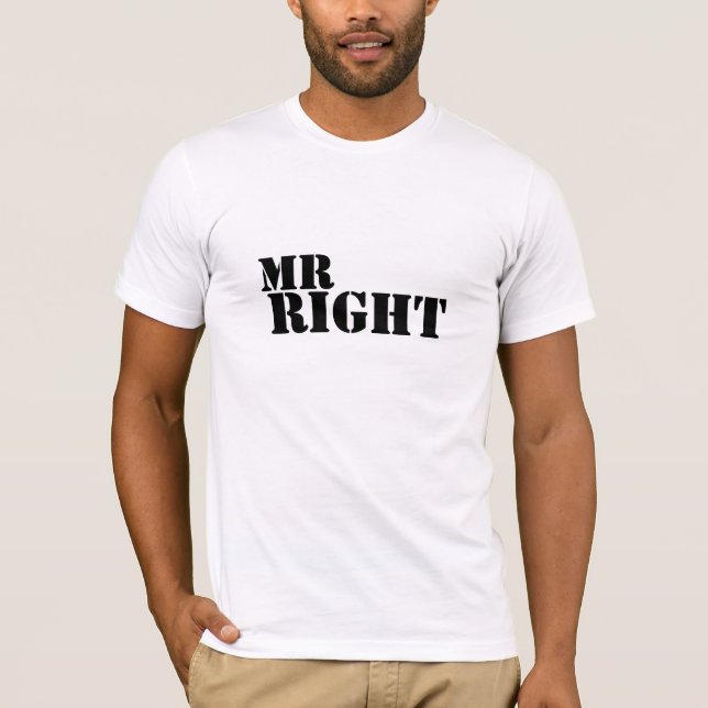 Camiseta Sr. Recem casados Certo (Frente)
