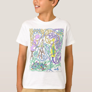 Camiseta Sr. Squiggly Desenho Um Cegonha