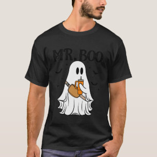 Camiseta Sr & Sra Boo Boujee Amor Casais Casal Halloween