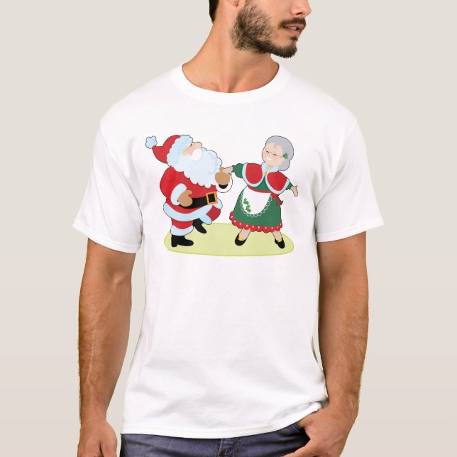 Camiseta Sr. Sra. Claus (Frente)