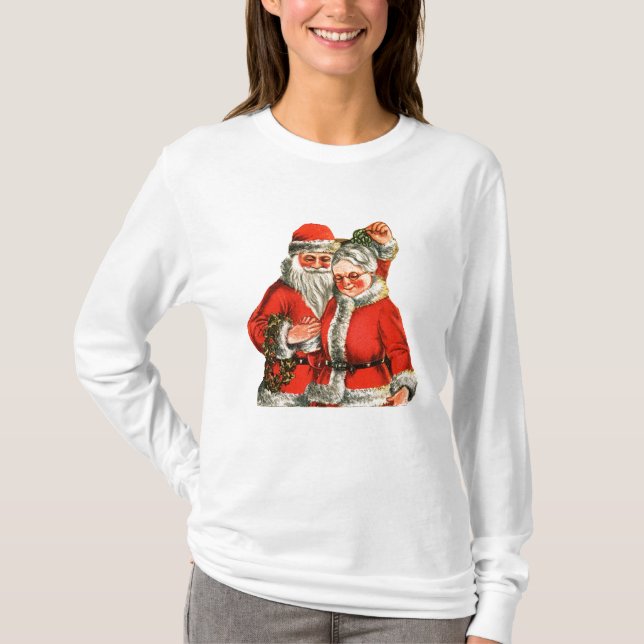 Camiseta Sr. & Sra. Claus (Frente)