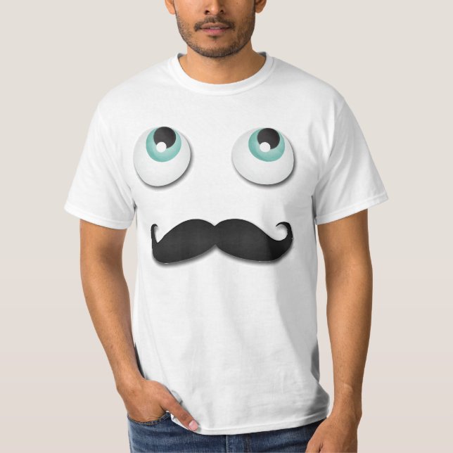 Camiseta Sr. stache (Frente)