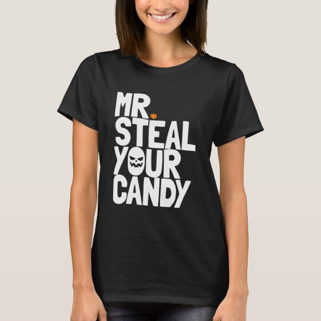 Camiseta Sr. Steal, Seu Candy Toddler. (Frente)