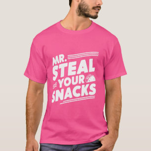 Camiseta Sr. Steal Seus Cachorros Engraçado Comida Lover Sn