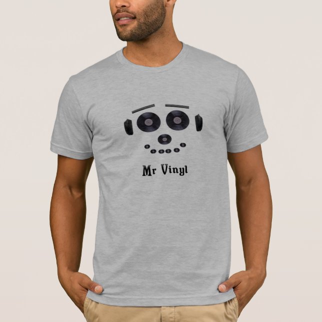 Camiseta Sr. Vinil (Frente)
