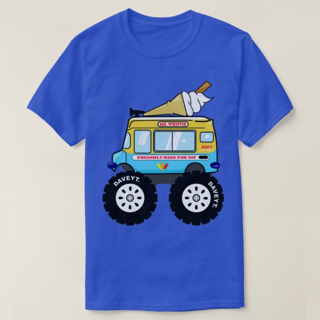 Camiseta Sr. Whippe Monster Truck (Frente do Design)