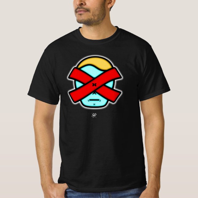 Camiseta Sr. X - Misteriosa anônima v2 T-Shirt (Frente)