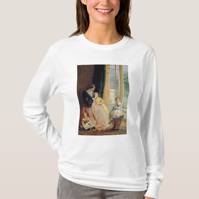 Camiseta Sra. Aldeão, Mary, Rosa e Elgar (Frente)