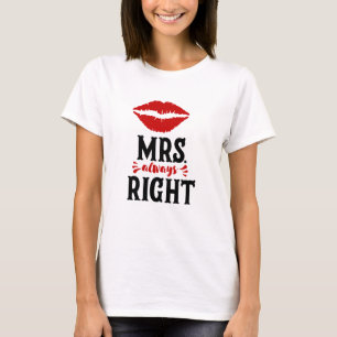 Camiseta Sra. Always Right