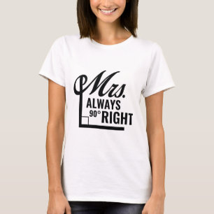 Camiseta Sra. Always Right