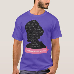 Camiseta Sra. Dalloway Cote I Virginia Woolf Silhouette
