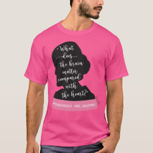 Camiseta Sra. Dalloway Cote II Virginia Woolf Silhouette