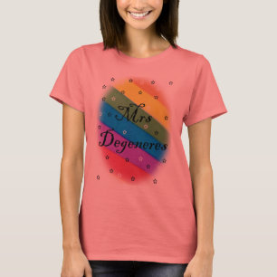 Camiseta Sra. degeneres - t-shirt lésbica