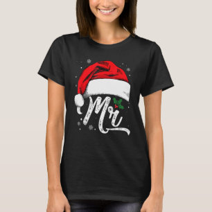 Camiseta Sra. e Sr. Papai Noel, Casais de Natal coincidindo