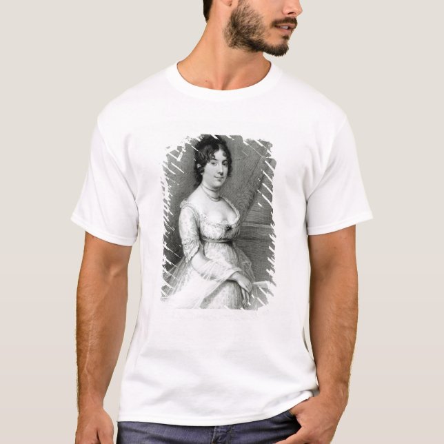Camiseta Sra. James Madison, Dolley Payne, c.1804-55 (Frente)