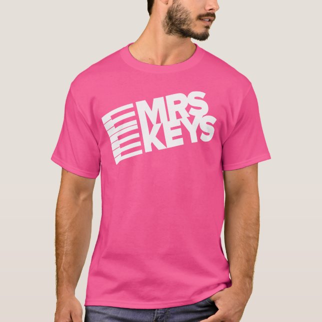 Camiseta Sra. Keys - Tocadora de Piano (Frente)