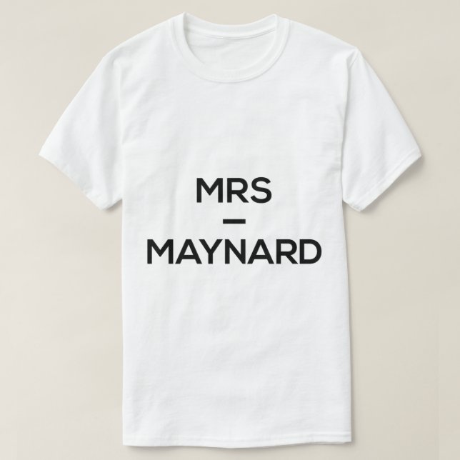 Camiseta Sra. Maynard - Jack _amp_ Conor Maynard! (Frente do Design)