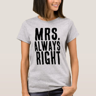 CAMISETA SRA... SEMPRE ESPOSA DIREITA, CAMISAS-T
