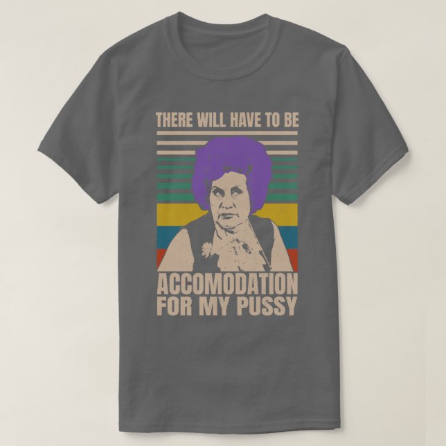 Camiseta Sra. Slocombe (Frente do Design)