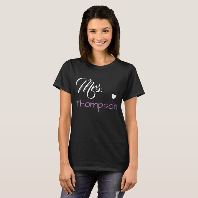 Camiseta Sra. Thompson (Frente Completa)
