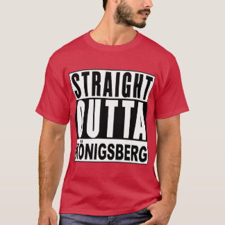 Camiseta Sraight Outta Konigsberg East Prussia Active funny