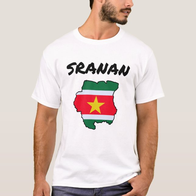 Camiseta Sranã (Suriname) (Frente)