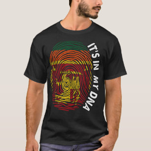 Camiseta Sri Lanka Está em Meu DNA Sri Llanka Banka Sri Lan