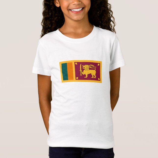 Camiseta Sri Lanka Flag (Frente)