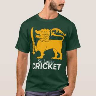 Camiseta Sri Lankan Cricket Fan Desing