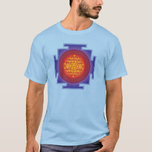 Camiseta Sri Yantra - chama