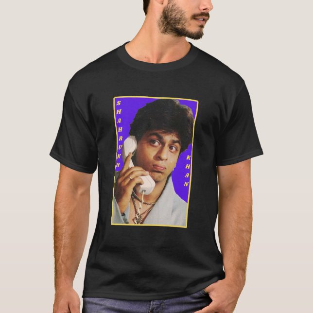 Camiseta SRK | Shahrukh Khan | Shah Rukh Khan Funny Face (Frente)