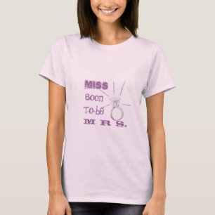 Camiseta srta 2 mrs t-shirt