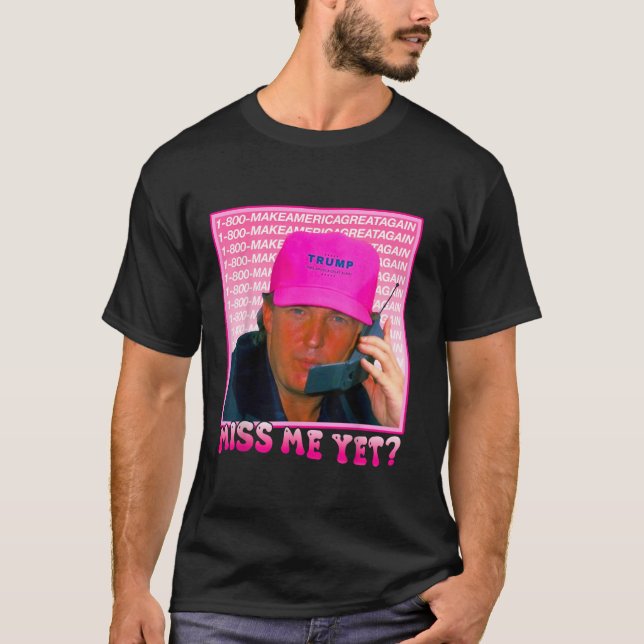 Camiseta Srta. Eu Ainda Donald Trump 2024 Fazendo Chamada T (Frente)