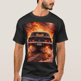 Camiseta SS Inferno Muscle Car Burnout