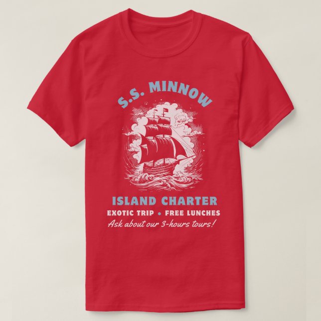 Camiseta SS Minnow Tour TShirt 5 (Frente do Design)