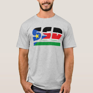 Camiseta SSD South Sudan African ISO Code 3166