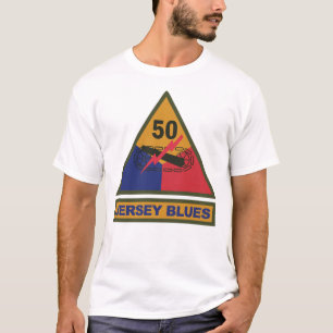Camiseta SSI - 50ª divisão blindada com fita de nome