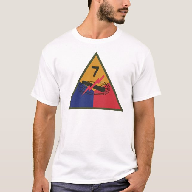 Camiseta SSI - Divisão blindada de 7 (Frente)