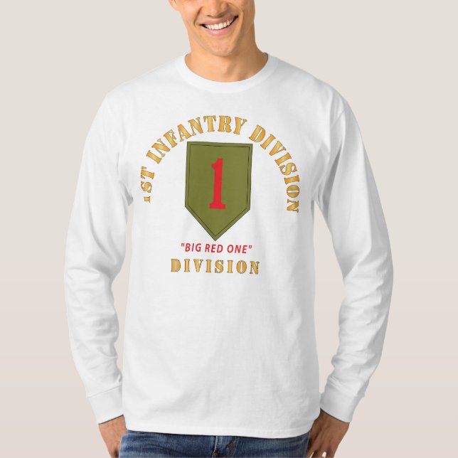 Camiseta SSI - Divisão de Infantaria de 1rua - Grande Verme (Frente)
