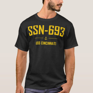 Camiseta SSN693 USS Cincinnati