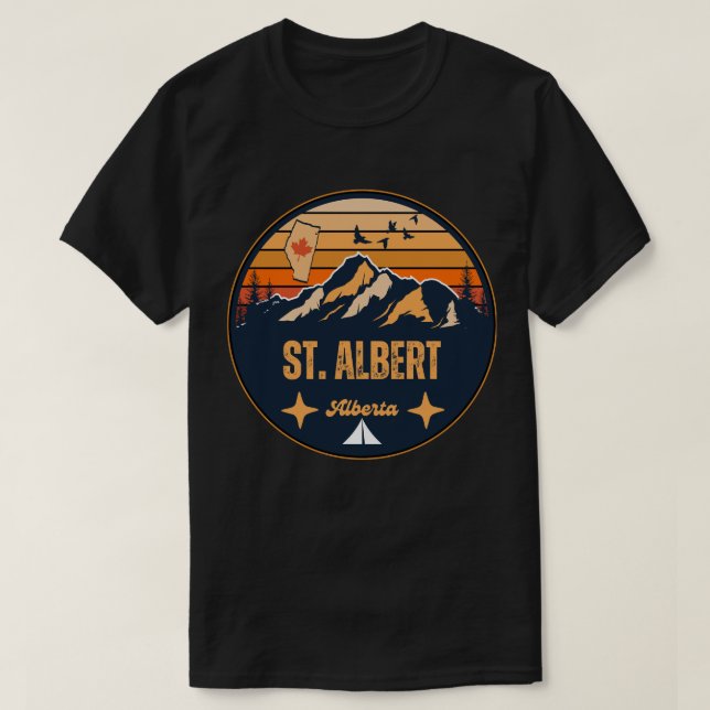 Camiseta St. Albert, Alberta (Frente do Design)