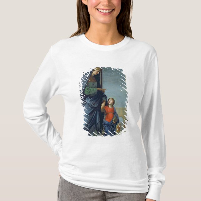 Camiseta St Anne que conduz o Virgin ao templo (Frente)