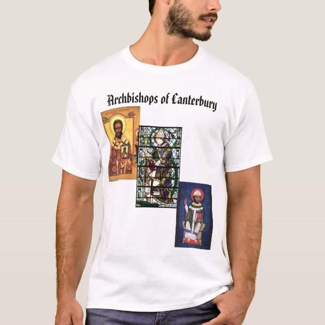 Camiseta St Augustine de Canterbury, St. Dunstan, St. T… (Frente)