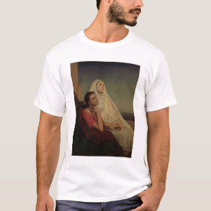 Camiseta St Augustine e seu St. Monica da mãe, 1855