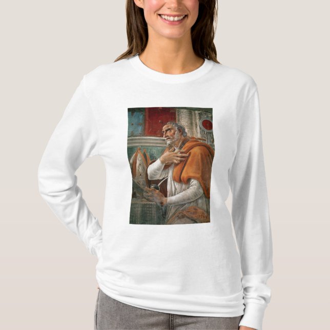 Camiseta St Augustine em sua pilha, c.1480 (Frente)