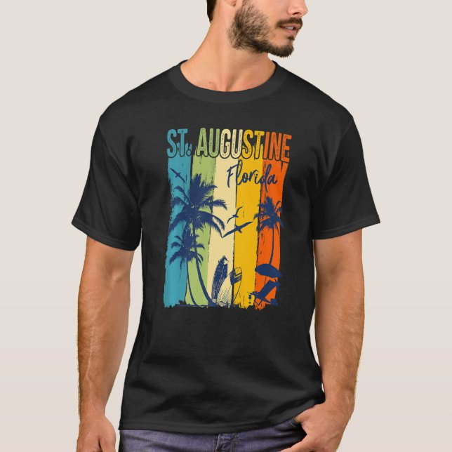 Camiseta St. Augustine Florida Family Vacation Matching Gro (Frente)