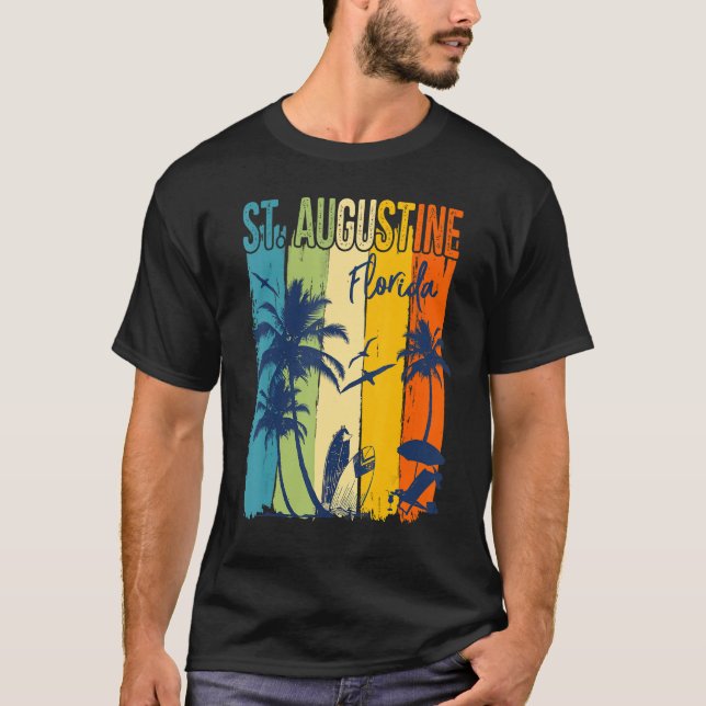 Camiseta St. Augustine Florida Family Vacation Matching Gro (Frente)