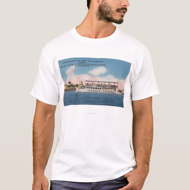 Camiseta St Augustine, Florida - ideia da vitória (Frente)