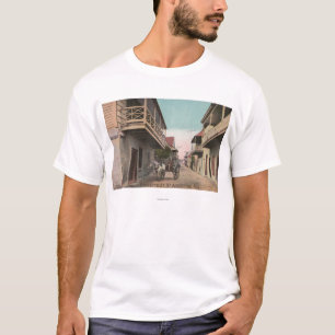 Camiseta St Augustine, Florida - vista da rua de Charlotte